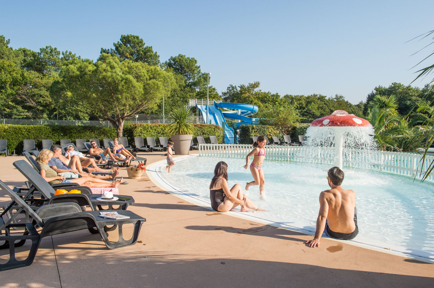 Piscine Domaine de la Forge Bassin d'Arcachon