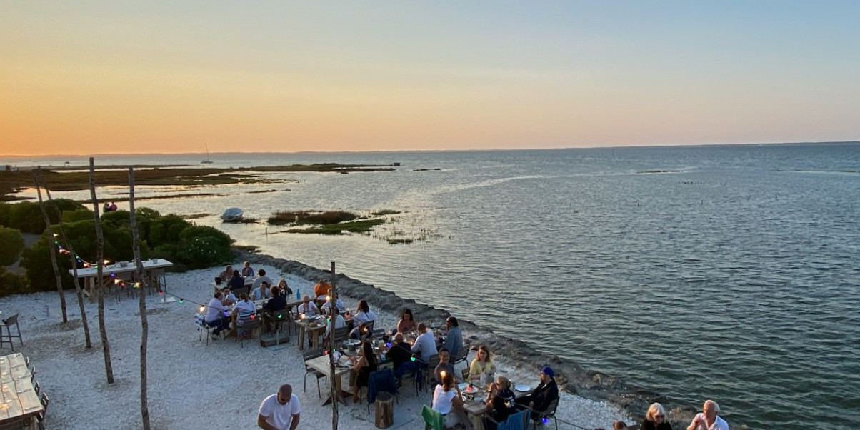 Coucher de soleil à Arcachon
