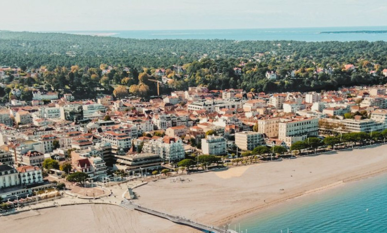 La carte d'Arcachon