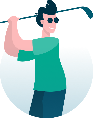 Illustratie van sportactiviteiten