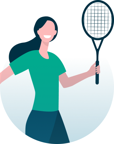 Illustratie van sportactiviteiten