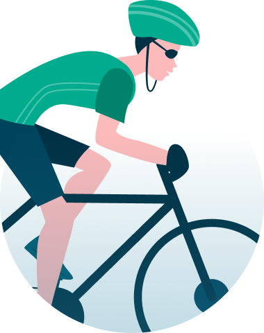 Illustratie van sportactiviteiten