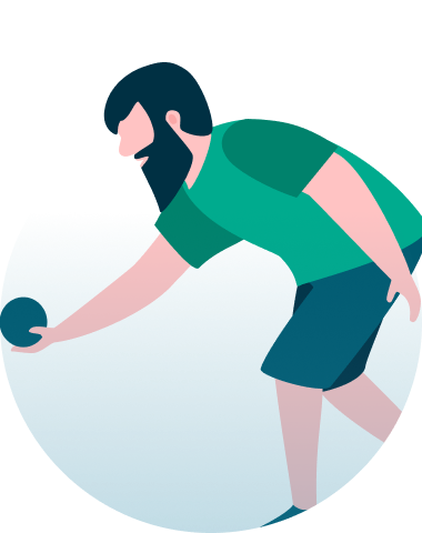 Illustratie van sportactiviteiten